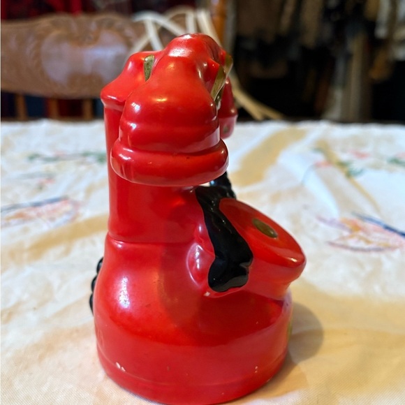 Vintage Red Rotary Phone Piggy Bank - Picture 5 of 9
